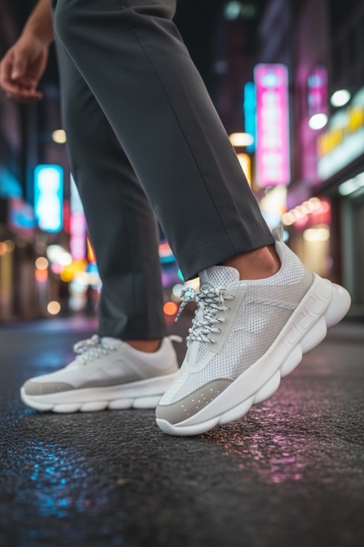 dehaine Men's sneakers, VSC CHAIN ​​L21, casual sneakers, street sneakers, me...