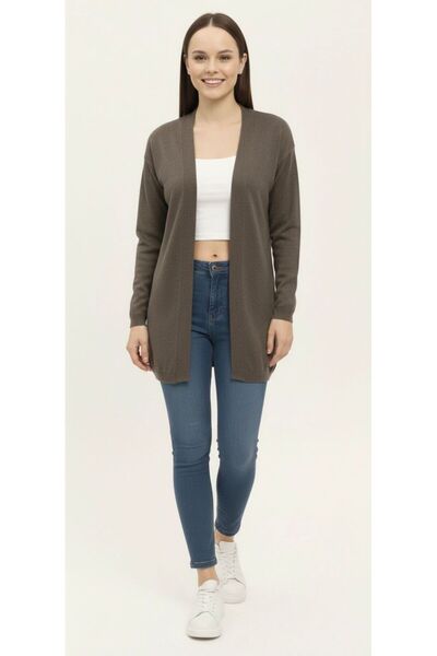 Neden Tekstil Women's Short Slim Knit Cardigan – Relaxed Fit, Stylish and Lig...