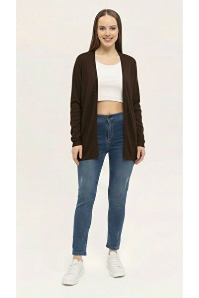 Neden Tekstil Women's Short Slim Knit Cardigan – Relaxed Fit, Stylish and Lig...