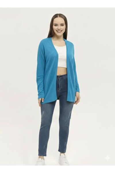 Neden Tekstil Women's Short Slim Knit Cardigan – Relaxed Fit, Stylish and Lig...