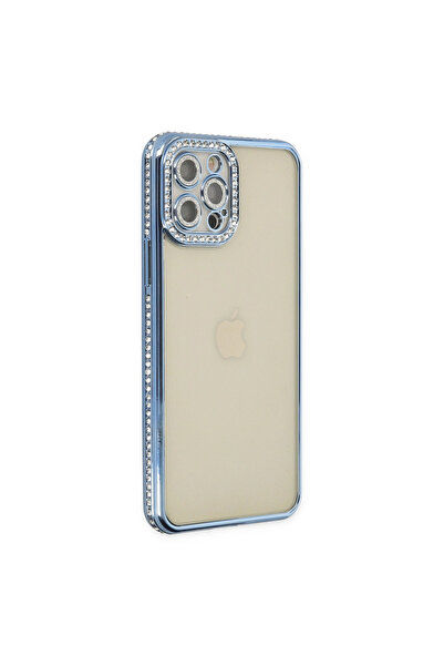 eco port iPhone 12 Pro Case Joke Stone Silicone - Blue