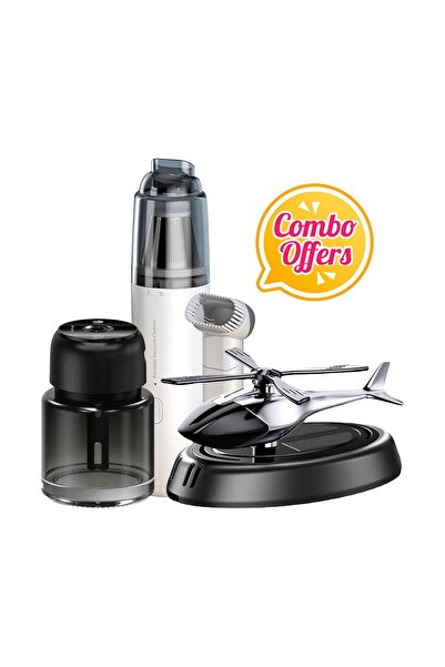 Zen Store مجموعة العناية بالسيارة المكونة من 3 قطع - معطر جو على شكل طائرة هل...