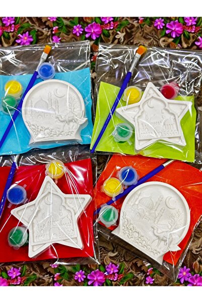 magnocandles Ramazan İslami Temalı 5 adet Taş Boyama Seti
