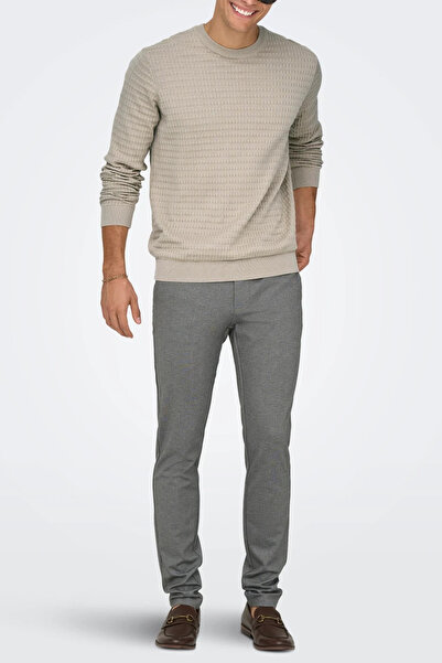 Only & Sons Onsmark Ανδρικό Παντελόνι Στενής Γραμμής με Κανονική Μέση και Στε...