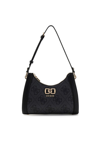 Guess Women's Karnilla Logo Shoulder Bag - Anthracite
