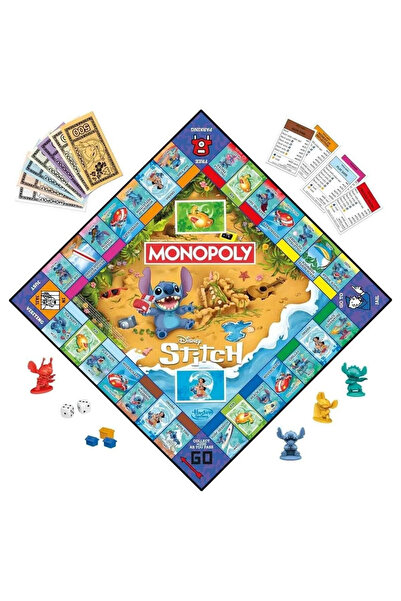 TOYFEST Monopoly Stitch Board Game