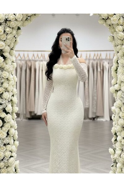 Special-DIARA The white dress (high elegance)