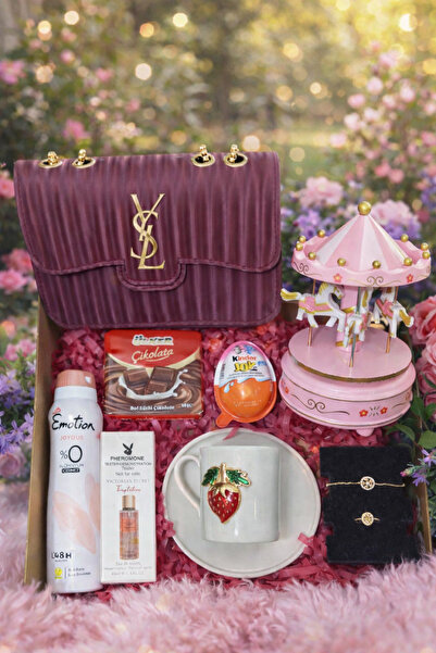 OEM Sevgililer gününe özel atlı karınca çanta ve kahve fincanı detaylı konsep...