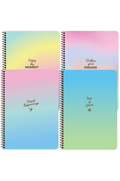 Hepta Collection Caiet Keskin Color 16,5x22,5, 80 de coli, copertă din carton...