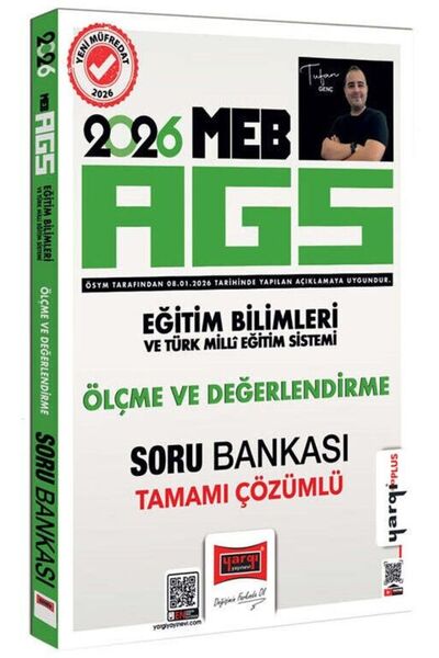 Yargı Yayınları YENİ AGS - Yargı 2026 MEB-AGS Eğitim Bilimleri Ölçme ve Değer...