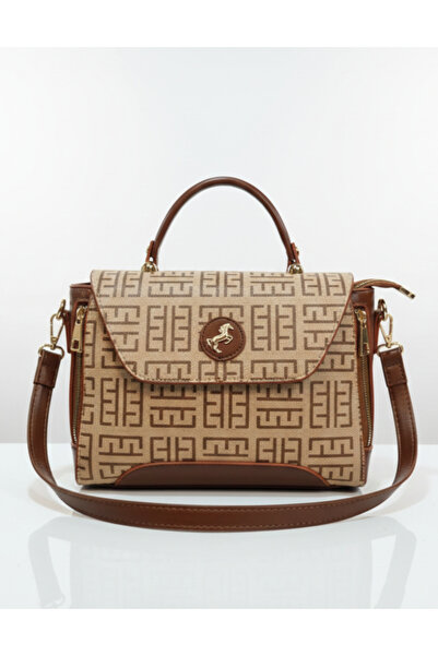 Çanta Trend Miami Polo Club Women's Covered Crossbody Shoulder Bag