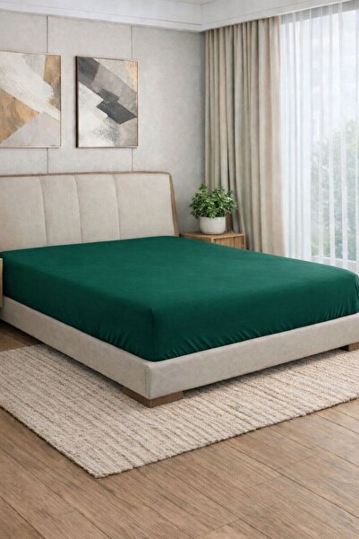 Sheri Home Yeni Pamuklu Lastikli Çarşaf 180X 200 (Bambu Katkılı)