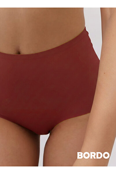 kadinspor Women's Laser Boxer & High Waist & Seamless Boxer