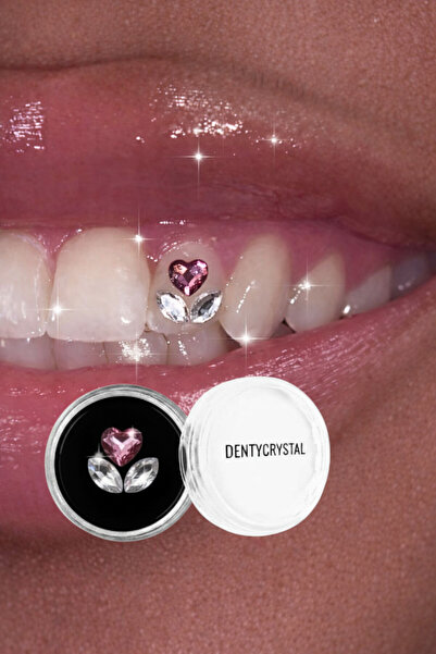 DENTYCRYSTAL Diş Pırlantası Lale Devri Desenli (Avusturya Kristallerinden Olu...