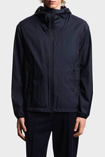 Emporio Armani Regular Fit Logo Hooded Coat Men's Coat Em004952 Af15384 Ub118