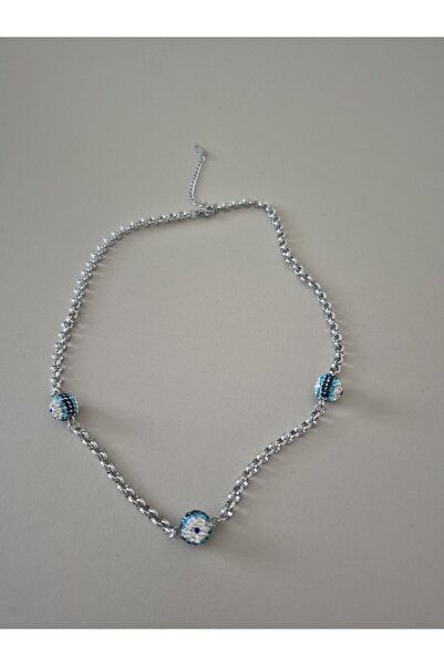 viyan butik Nazar Boncurlu Chain Necklace