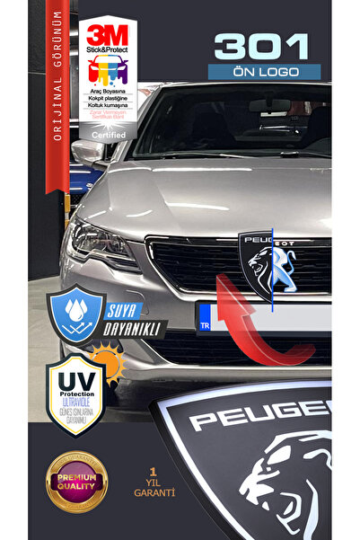 Edesign Peugeot 301 New Generation Lion Front Grille Logo