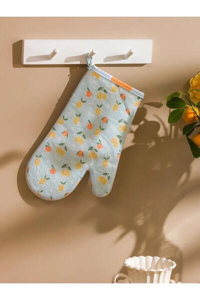LC Waikiki Mixed Lemon Printed Oven Gloves (S6)
