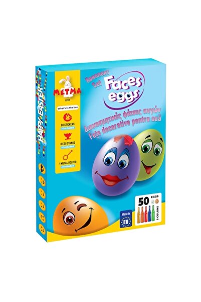 OEM Vopsea de ouă cu autocolante decorative pentru 50 de ouă