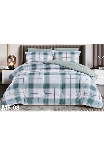 Mon A summer double bedsheet set consisting of 6 pieces: cover size 230*250cm...