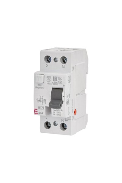 Eti Differential Circuit Breaker RCCB 40A/30mA, Type A, 10 kA