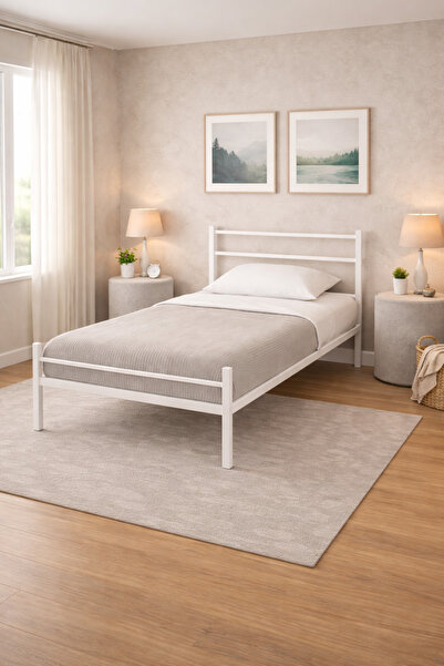 CD Karyola, Beylerbeyi, Metal Karyola, Beyaz Renk, Ölçü Seçenekli