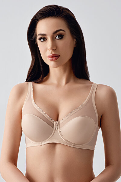 NEWBRA LINGERIE حمالة صدر بتفاصيل من التول، 352304