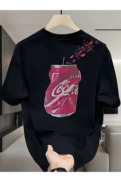 ibibik moda Unisex Oversize T-Shirt με στάμπα KOLA, βαμβακερό, με κοντό μανίκ...