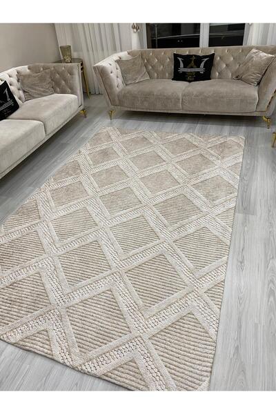 RD EKOAVM Kadife 4 M2 Ve 6 M2 Seçenekli Lastikli Halı Örtüsü