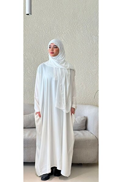 Abay-ti Elegant and comfortable Umrah abaya - free headscarf