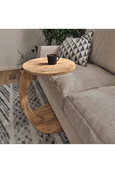 Delixa interGO-Tekerlekli C Sehpa Koltuk Sehpası Yan Sehpa Zigon Sehpa Servis...