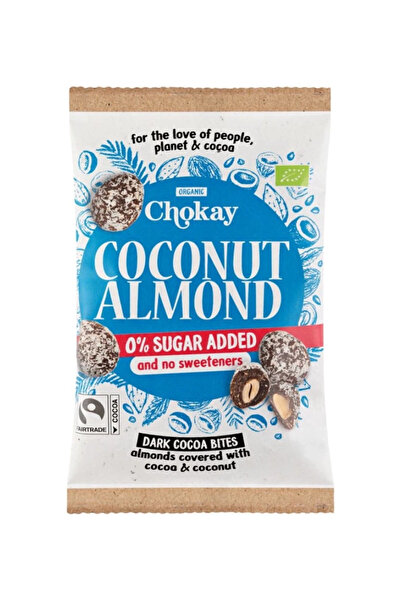 chokay Almonds with dark chocolate and cinnamon 85 grams