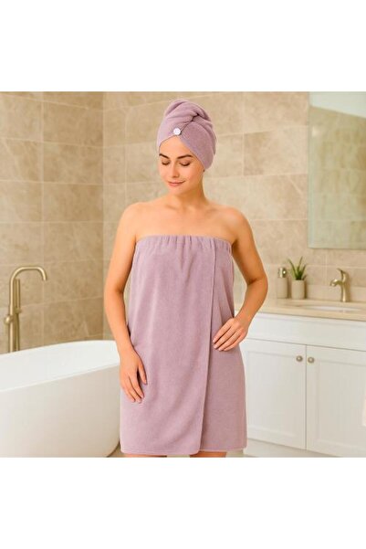 Generic 2 in 1 Bath Set – Light Purple