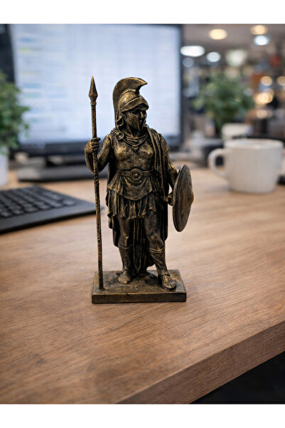 Generica 3D Baskı Gladyatör Savaşçı Biblo - Bronz Görünümlü Roma Figürü Heyke...