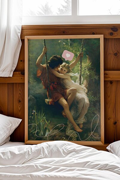 Saturn Πίρε Ωγκύστε Κοτ Ανθοδέσμη Άνοιξης Κορνιζαρισμένος πίνακας ζωγραφικής ...