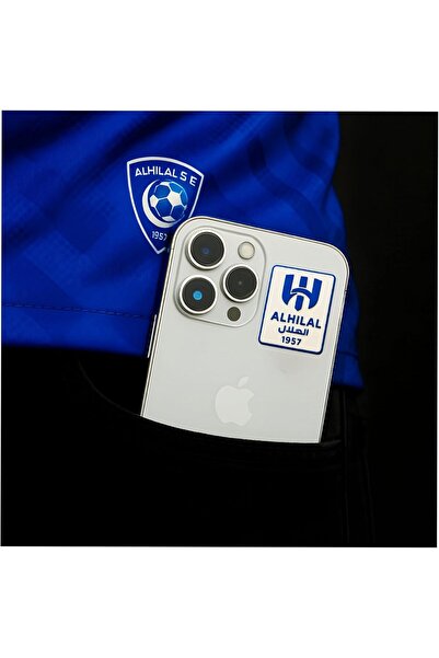 Generic Premium Quality Metal Sticker, Al Hilal Football Club Adhesive Sticker