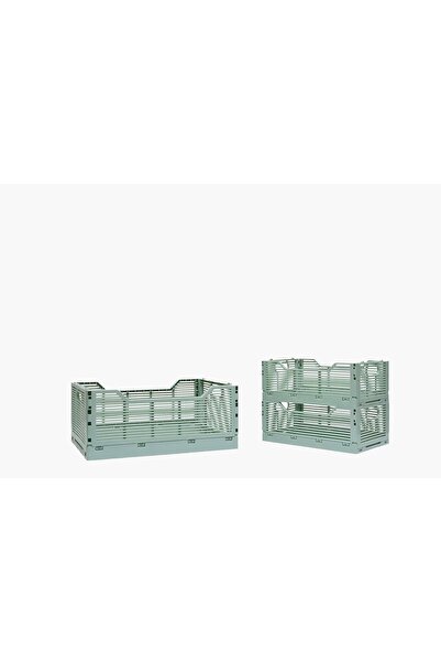 Delixa 1L+2M Katlanabilir Çok Amaçlı Taşıma Kasaları Saklama , Plastik İstifl...