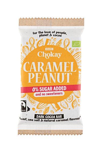 chokay Extra dark chocolate with caramel and hazelnuts 70 grams