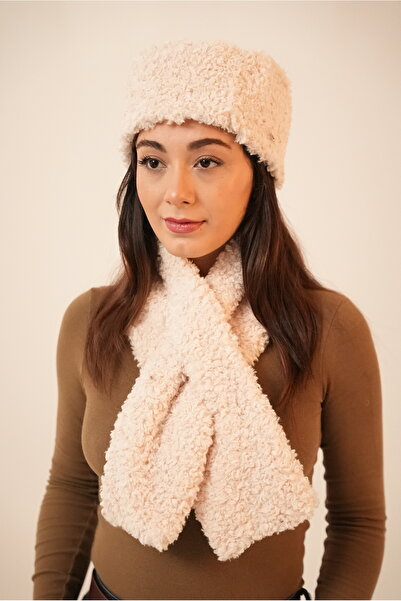 A&C Kürk Kalpak Scarf Set