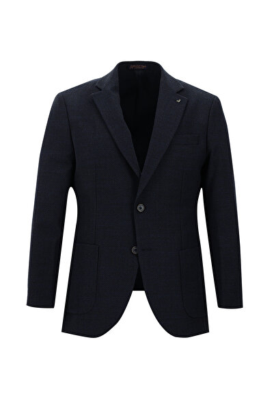 Kiğılı 7 Drop Slim Fit Slim Fit Wool Patterned Sports Jacket