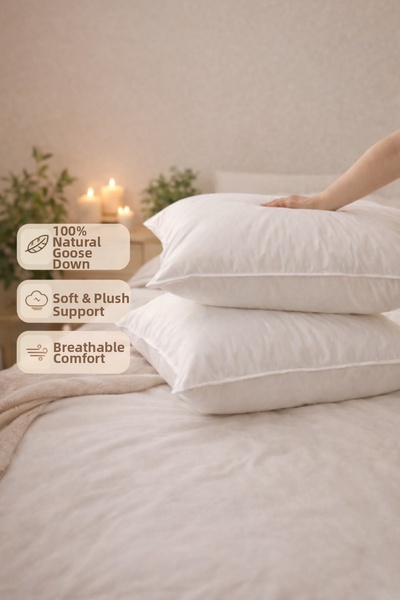 CESSTORE Ces Store - 35*55 Model Goose Feather Pillow