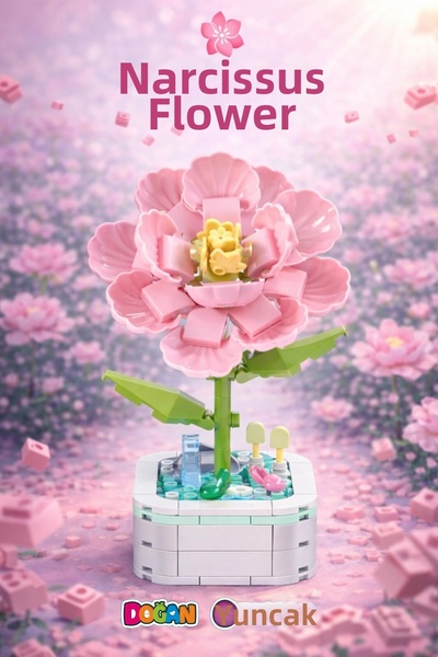 Doğan Oyuncak Dünyası ميكرو بلوك نار تشيلو فلاور ليغو - مجموعات ليغو ميني ليغ...