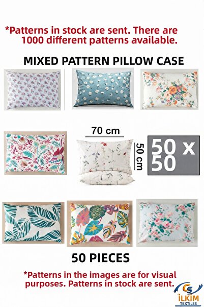 cs ilkim Pillowcase Mixed Patterned Casual Use Wedding Favor School Bag (50*7...