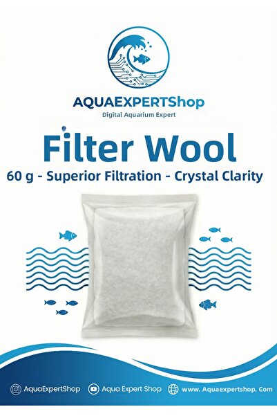 Aqua Expert Aquarium Filter Fiber - Superior Cleaning - Premium Series - Crys...