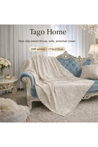 Tago Home Husă pentru canapea extensibilă, fotoliu, canapea (175X210CM) cu ba...