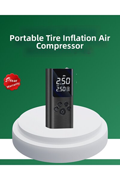 ZERO LAND Pompă digitală pentru anvelope DRNDS multifuncțională (190402) Comp...