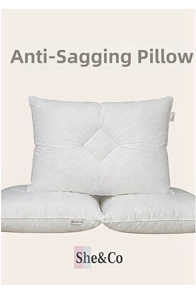 She&Co Orthopedic Anti-Snoring Pillow-1 Piece