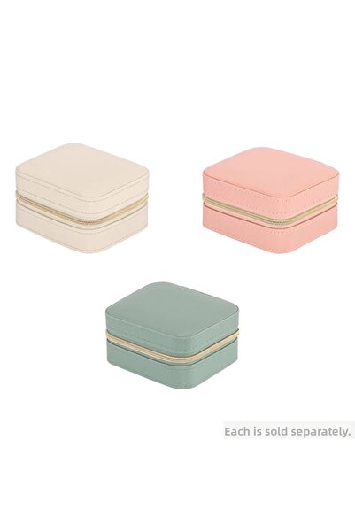 Gıpta صندوق مجوهرات متوسط الحجم من لورين باللون البيج