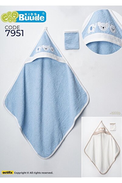 My Baby Kumsal Buude Kids 100% Organic Cotton Swaddle Towel 75X75 cm 7951