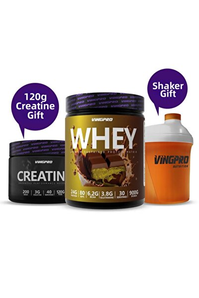 vingpro Whey Protein Pro Wpc80 900Gr Dubai Flavor 30 Servings (Shaker & 120g ...